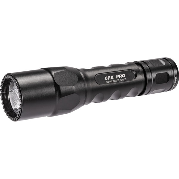 SureFire 6PX Pro Dual-Output LED Flashlight Black 600 Lumens at Range Arts