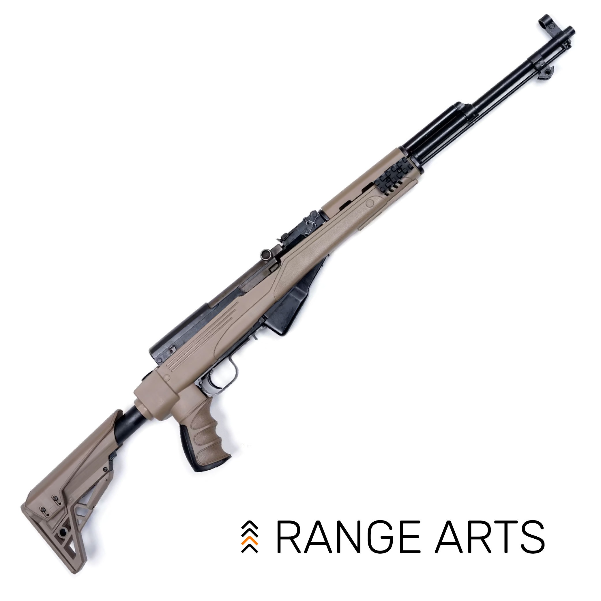 SKS 7.62x39 Semi-Auto Rifle with ATI Destroyer Grey Stock at Range Arts