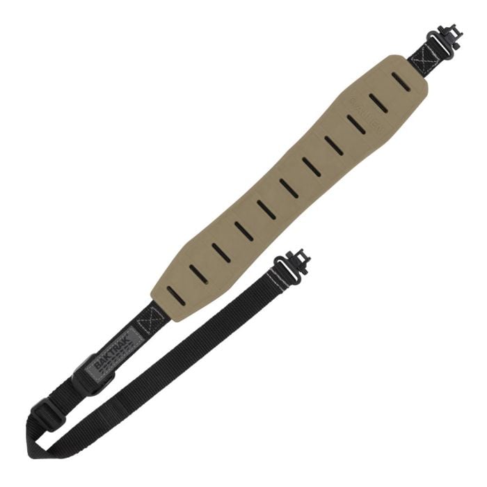 Allen Company KLNG Traction Rifle Sling with textured rubber shoulder grip and adjustable webbing straps for secure firearm carry