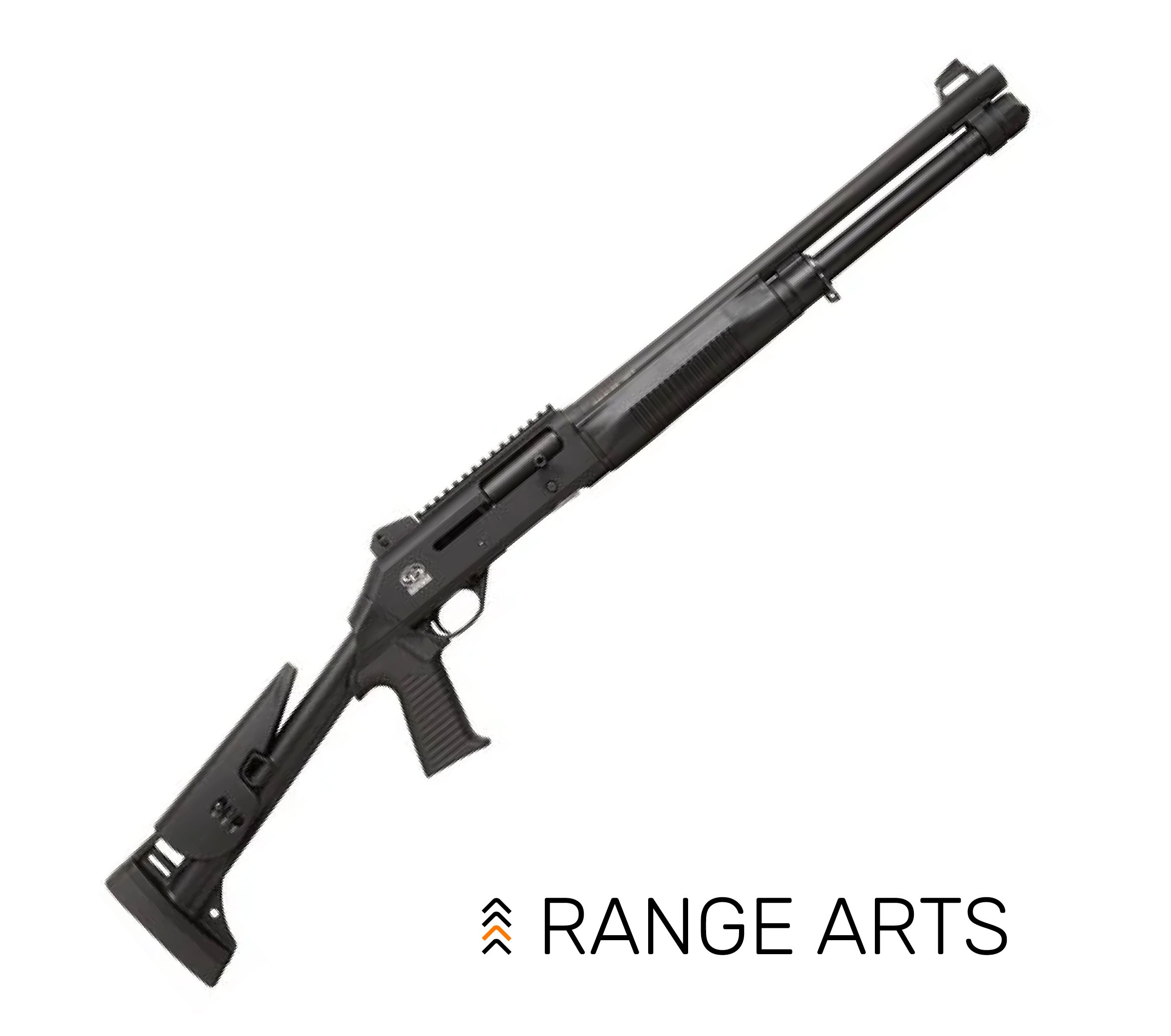 Charles Daly CA612 12GA M4 Semi-Auto Shotgun 18.75" Barrel Black Synthetic at Range Arts