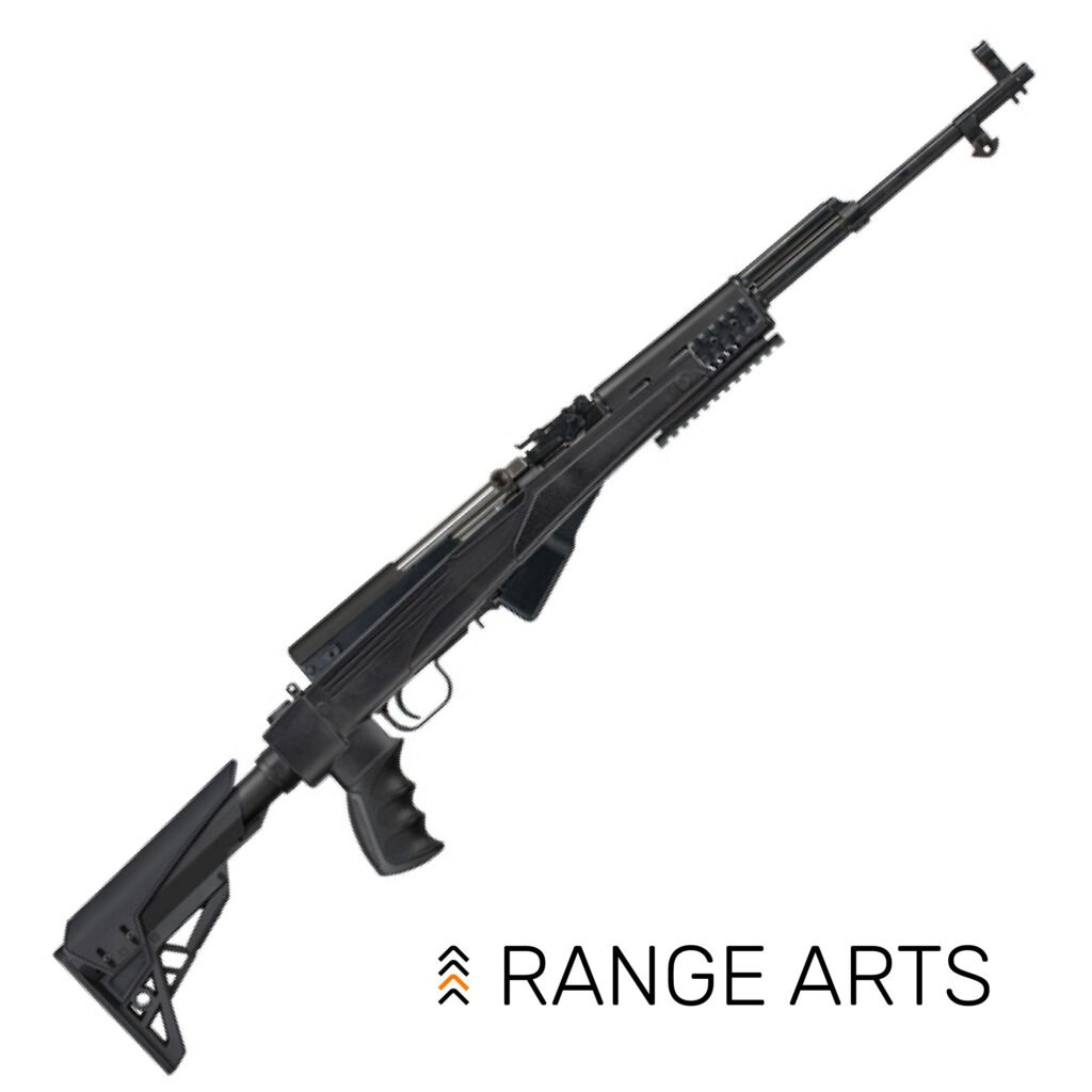 Chinese SKS 7.62x39 Semi-Auto Rifle with ATI Destroyer Black Stock at Range Arts