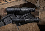 SureFire E2D Defender 1,000-lumen dual-output tactical LED flashlight with crenellated bezel at Range Arts