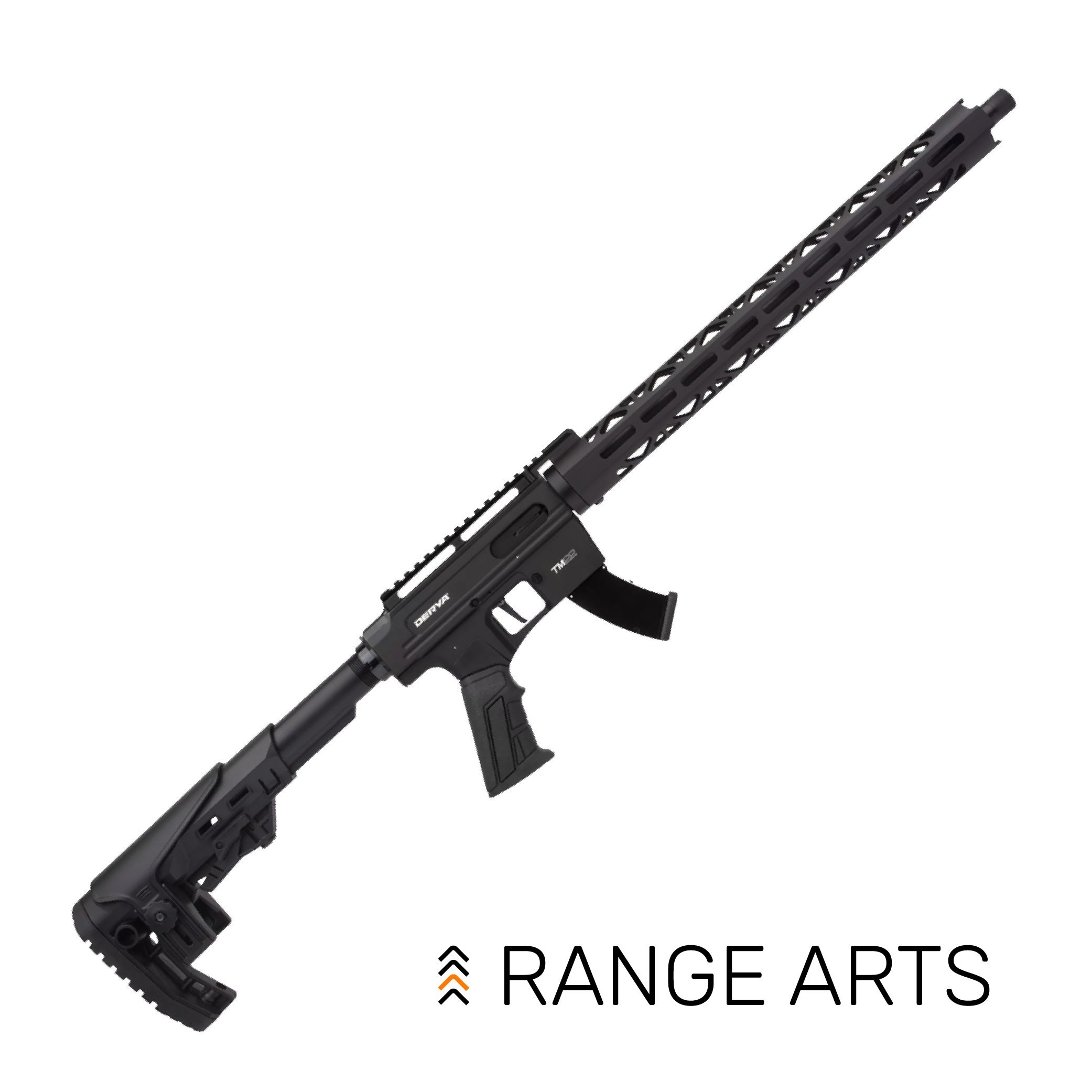 Derya TM22 .22LR Semi-Auto Rifle in Black Finish at Range Arts