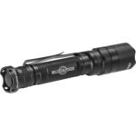 SureFire E2D Defender 1,000-lumen dual-output tactical LED flashlight with crenellated bezel at Range Arts