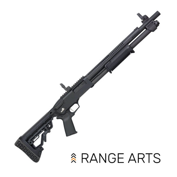 Mossberg 590R Tactical 12GA Pump-Action Shotgun, 18.5" Barrel with Adjustable Stock at Range Arts