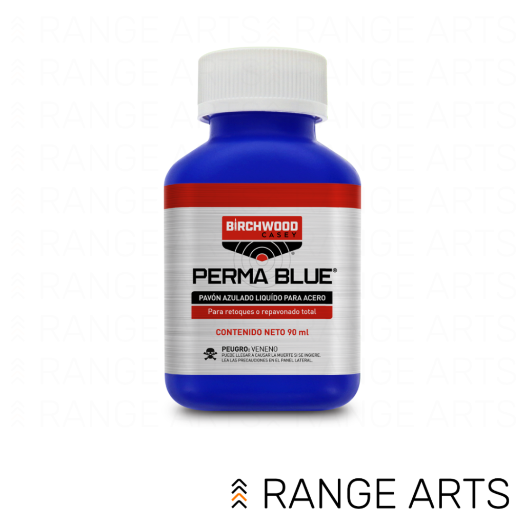 PERMA BLUE liquid gun blue cold bluing solution 3 ounce bottle at Range Arts
