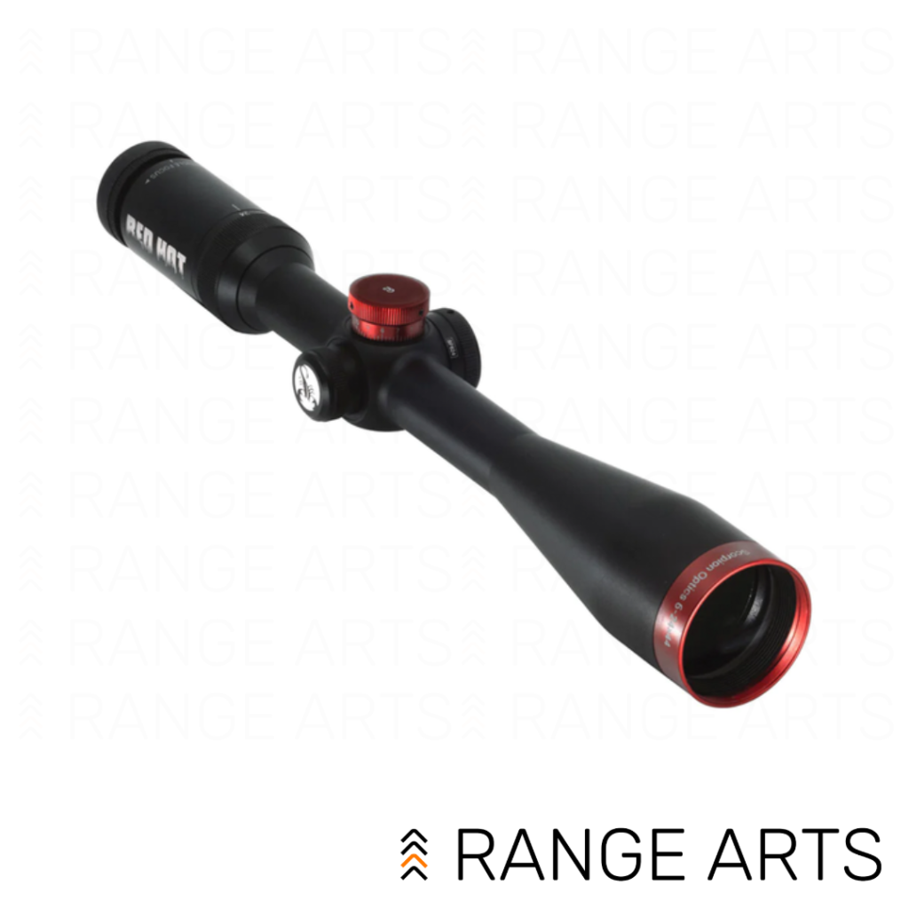 Scorpion Optics BRV 6-24x44 Red Hot illuminated riflescope for precision and long-range shooting at Range Arts