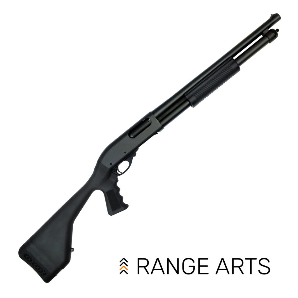 Remington 870 Tactical 12GA Pump-Action Shotgun with 18.5" Barrel and Pistol Grip at Range Arts