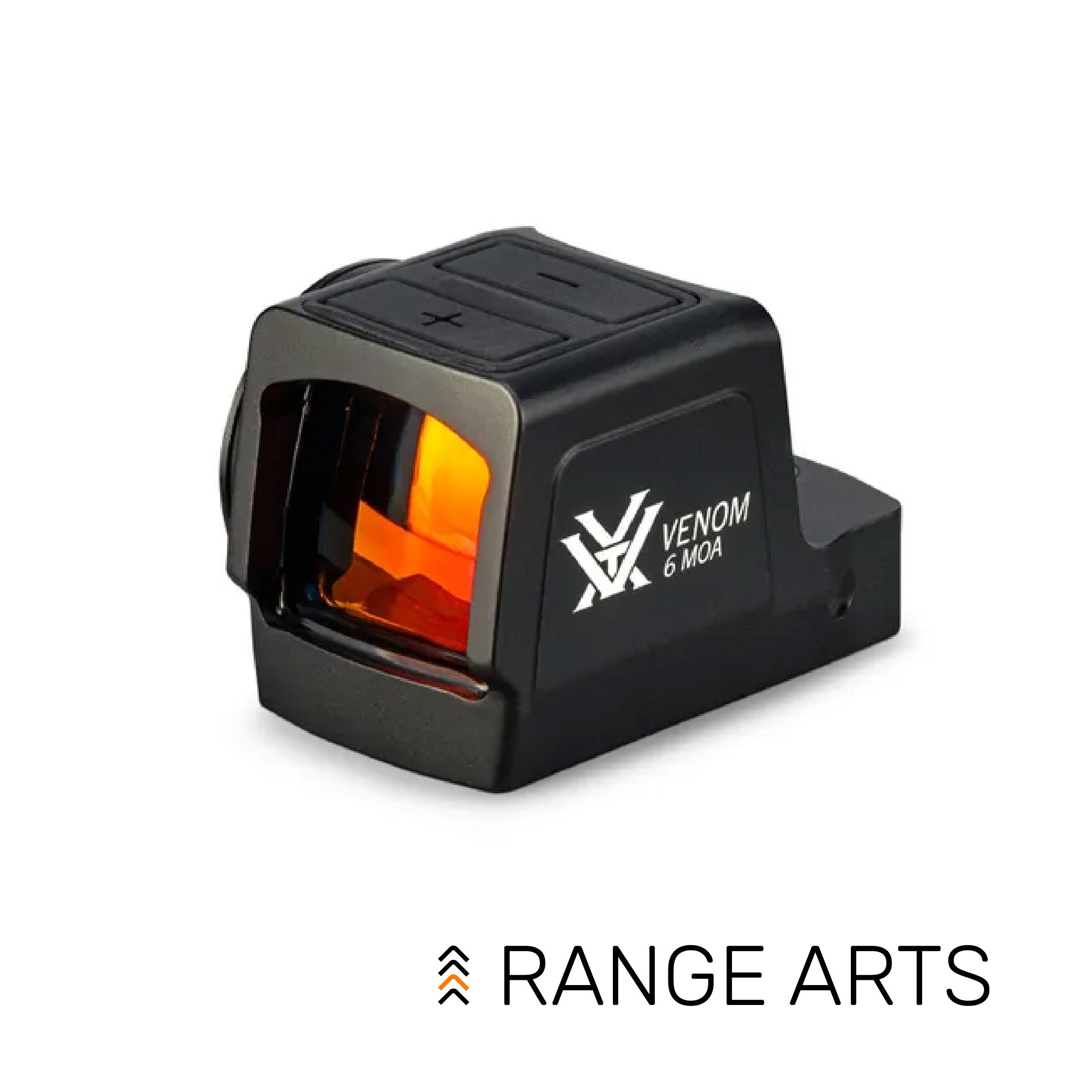 Vortex Venom Enclosed 6 MOA Micro Red Dot Sight – RMR-footprint optic with bright red reticle and sealed aluminum housing for pistols or rifles at Range Arts.
