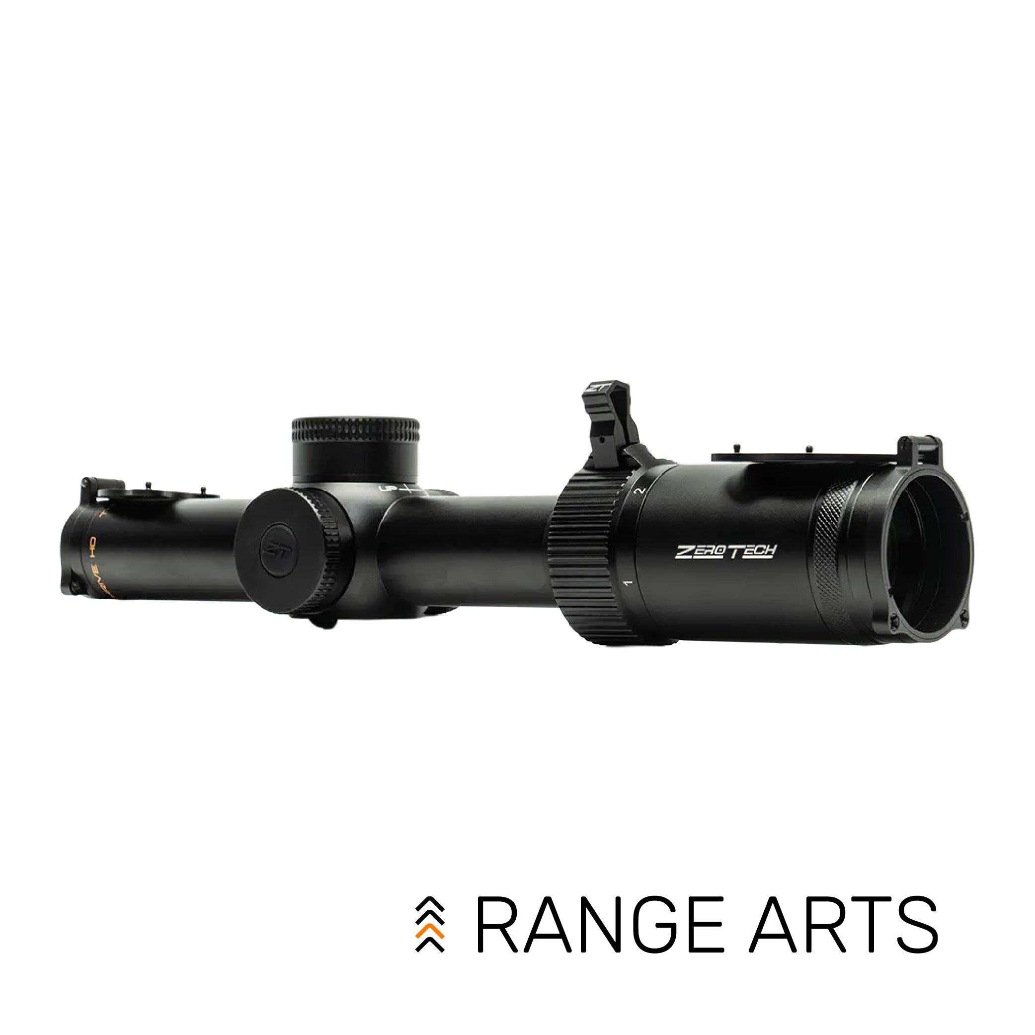 ZeroTech Thrive HD 1–8x24 SFP PHR 4 Illuminated Riflescope — versatile low-power optic with illuminated reticle and matte finish at Range Arts.