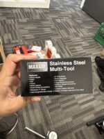 Maxam Stainless Steel Multi-Tool