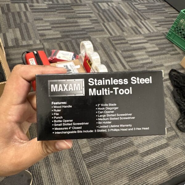 Maxam Stainless Steel Multi-Tool
