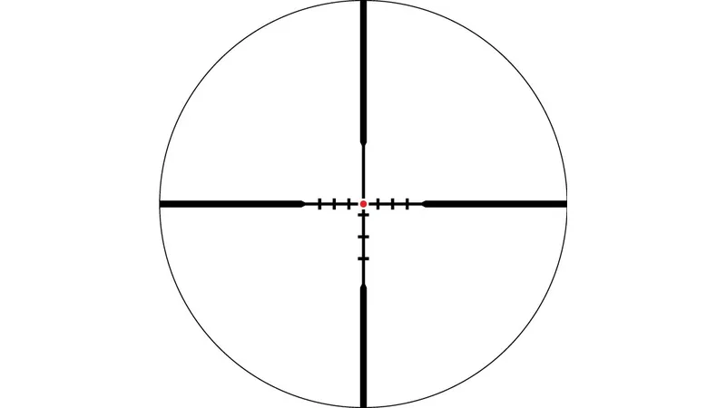 Vortex Crossfire HD 2–7x32 Rimfire Riflescope with V-Plex MOA reticle – compact, lightweight, and clear optic for small-reticle image at Range Arts.