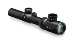 Vortex Crossfire II 1–4x24 Riflescope with V-Brite illuminated reticle – 30mm tube, fast-acquisition optic for AR and close-range shooting at Range Arts.