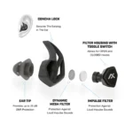 AXIL X30i Electronic Earplugs — rechargeable in-ear hearing protection with sound enhancement and impulse noise reduction specs