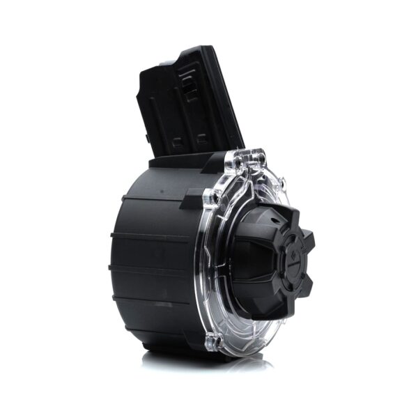Canuck Recon 2 20-Round Drum Magazine — high-capacity 12GA drum mag, polymer body, black.