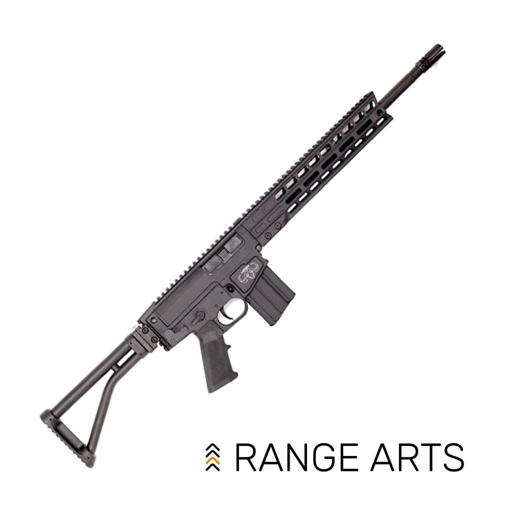 Makasi MK-15 5.56 rifle with 18.6 inch barrel and 12 inch M-LOK rail at Range Arts