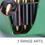 MTM Deluxe Large Rifle Ammo Box 100 Rounds - Image 2