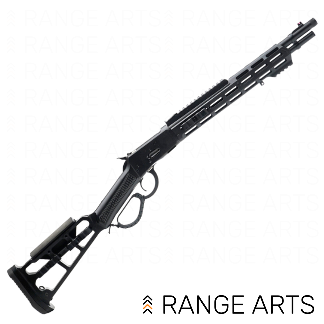 Canuck Wrangler Blackout .44 Magnum lever-action rifle with 16.5 inch barrel at Range Arts