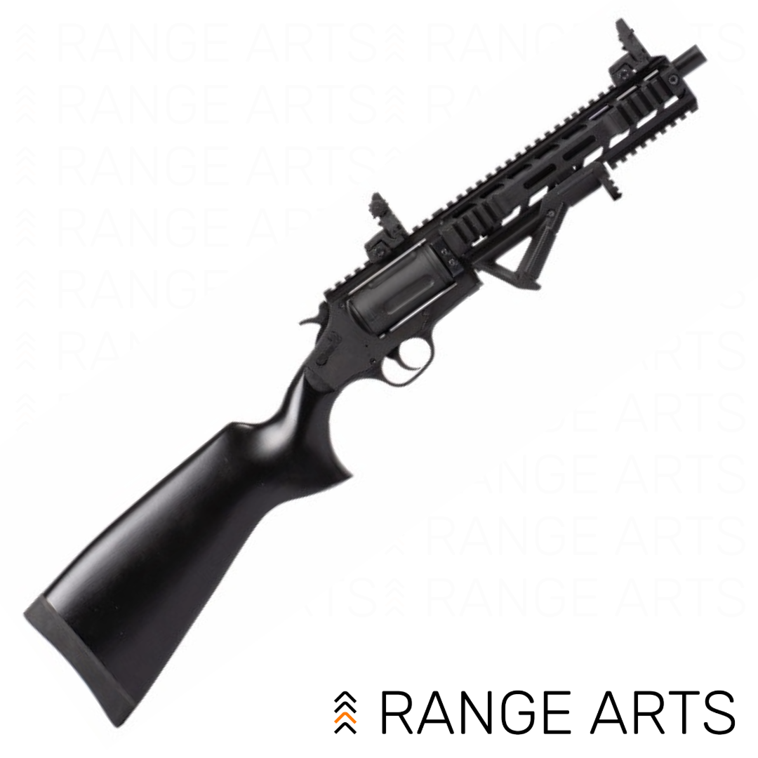 EGE Arms RVTAC Revolver .410 bore firearm with 9.5 inch barrel at Range Arts