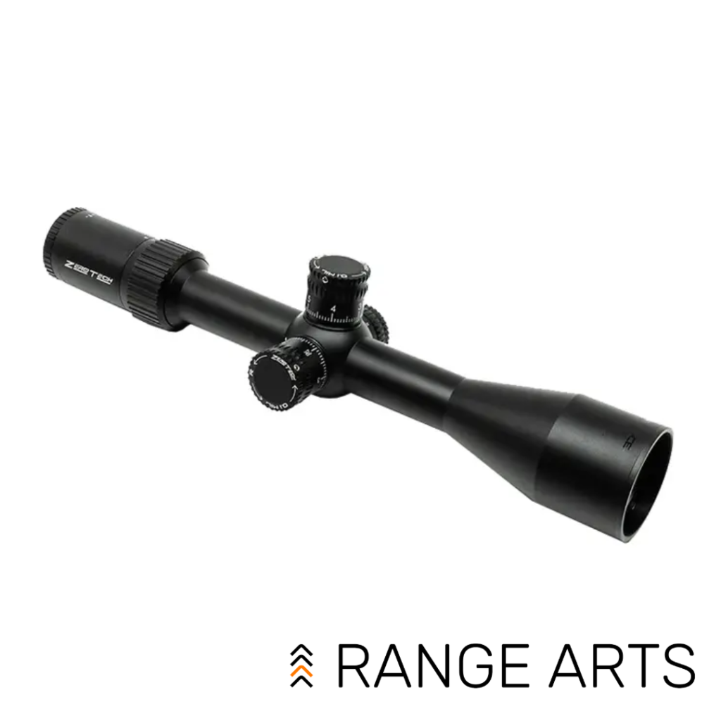 ZeroTech Vengeance 6-24x50 first focal plane riflescope with RMG MRAD reticle at Range Arts