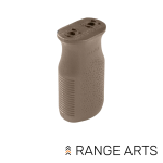 Magpul MVG M-LOK Vertical Grip in Flat Dark Earth mounted accessory for AR-platform rifles at Range Arts