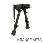 Allen Bozeman Bipod with swivel mount adjustable from 6 to 9 inches for rifle stability and field shooting at Range Arts