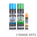 MDT Nanoguard Standard 3 Step firearm cleaning kit with degreaser gun protector and gun oil at Range Arts