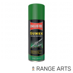 Ballistol Gunex Gun Care Oil Spray 200ml firearm lubricant and rust protection oil at Range Arts