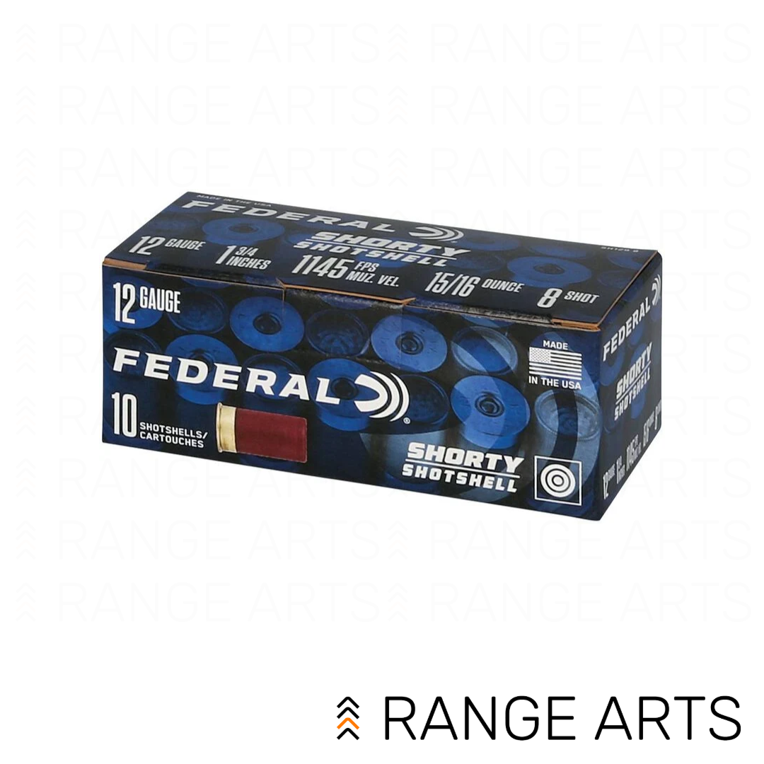 Federal Premium Mini Shell 12 gauge 1.75 inch #8 shot ammunition at Range Arts