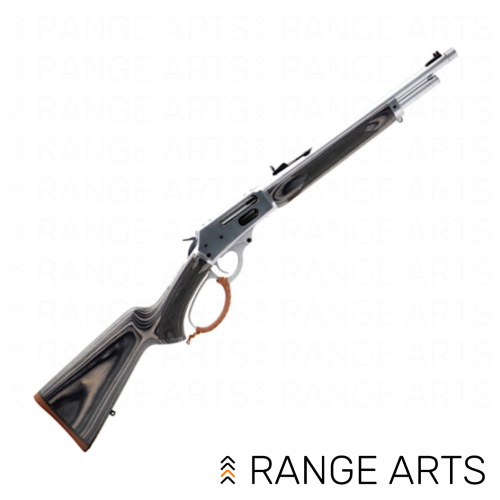Canuck Wrangler Trapper lever-action rifle chambered in 30-30 Winchester with 16.5-inch barrel at Range Arts