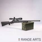 Used Savage Model 10 bolt-action rifle chambered in .308 Winchester combo package at Range Arts