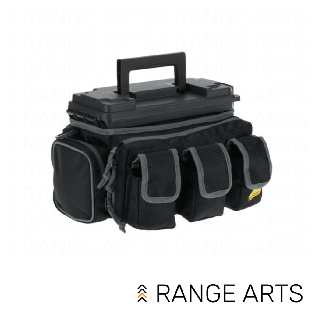 Plano H2 1312 range bag with multiple storage compartments for shooting accessories at Range Arts