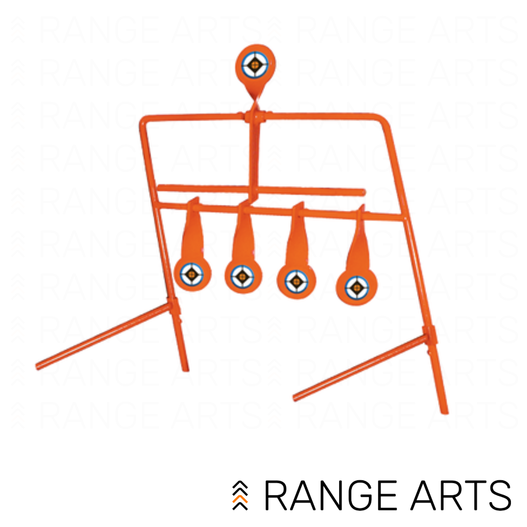 RAWebProductPIC copy-65 Do-All Auto Reset .22 caliber steel reactive target system for rimfire shooting at Range Arts