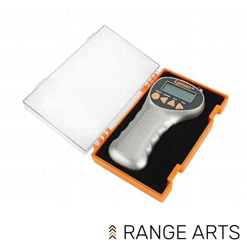 Lyman Electronic Digital Trigger Pull Gauge for measuring firearm trigger weight at Range Arts