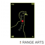 Pro-Shot Turkey Pre-Hunt SplatterShot 12 x 18 inch heavy tag paper targets 8-pack for turkey shotgun pattern testing at Range Arts