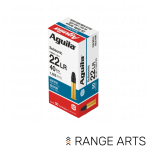 Aguila .22 LR Subsonic Lead 40 grain rimfire ammunition 50-round box at Range Arts