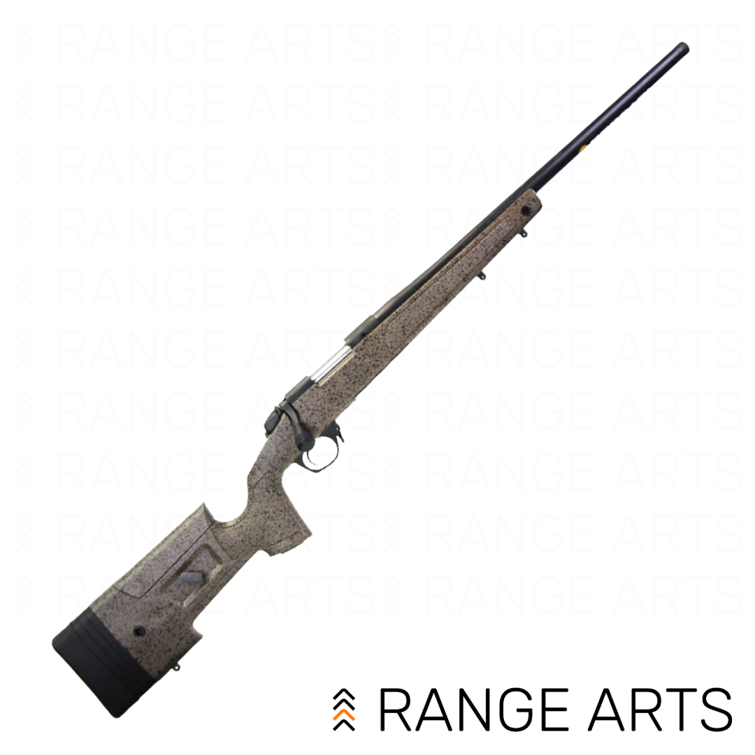 Bergara B14 HMR .308 Winchester bolt-action rifle with threaded heavy barrel and adjustable HMR stock at Range Arts