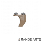 Arisaka Hand Stop M-LOK in Flat Dark Earth FDE with CNC-machined aluminum construction and direct M-LOK mounting